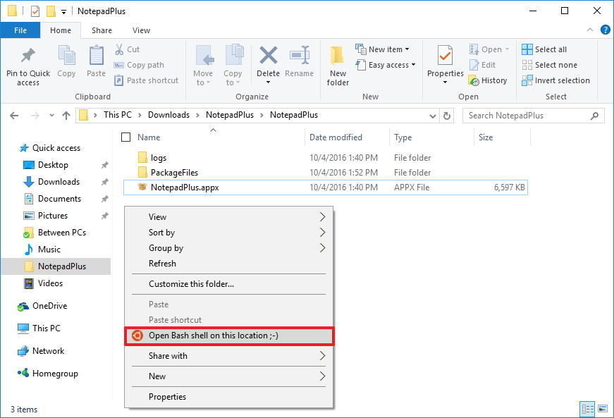 How To Launch Bash Shell From Right Click Context Menu On Windows 871x593 How To Launch Bash Shell From Right Click Context Menu On Windows