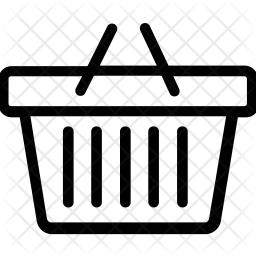 256x256 Shopping Basket Icon Of Line Style