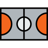 170x170 Basketball Court Png Icon