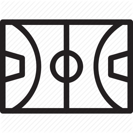 512x512 Basketball Court, Game, Playground, Sportive, Sports Icon