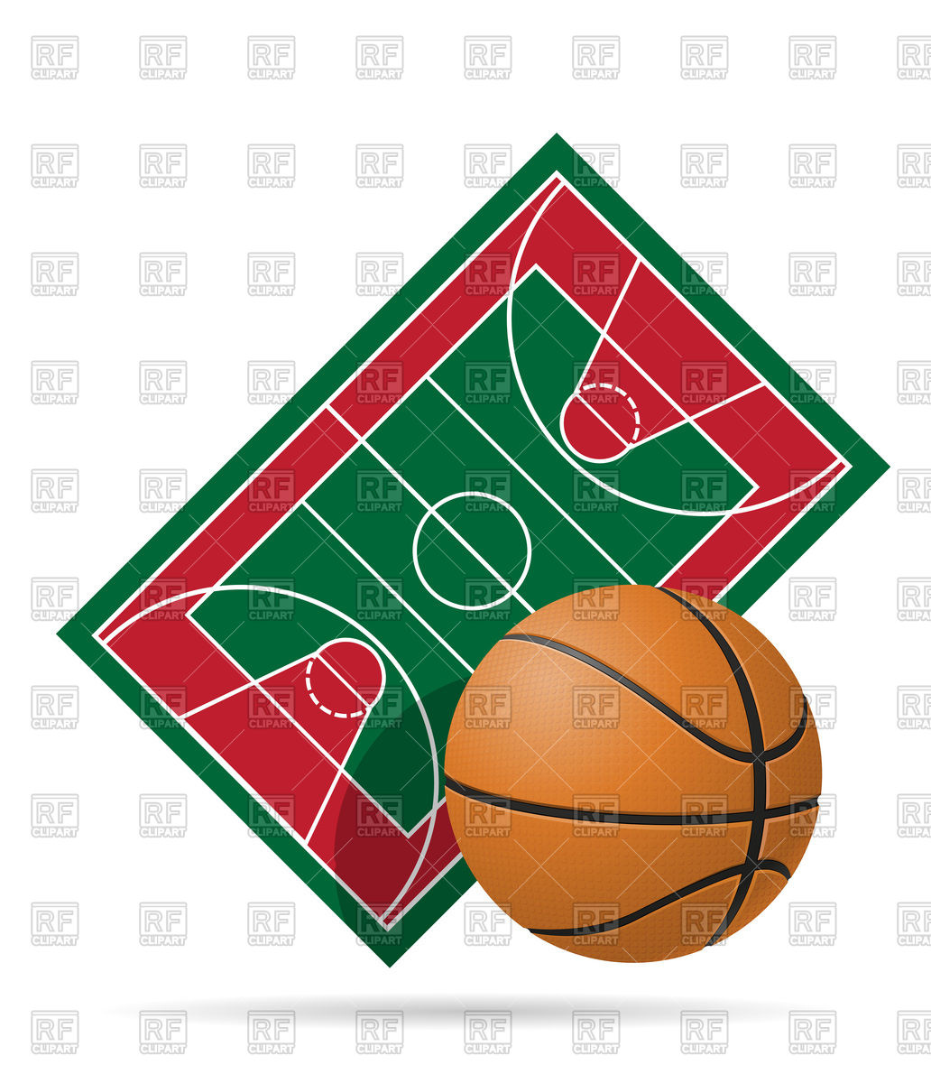 1032x1200 Basketball Court Icon Vector Image Of Sport And Leisure