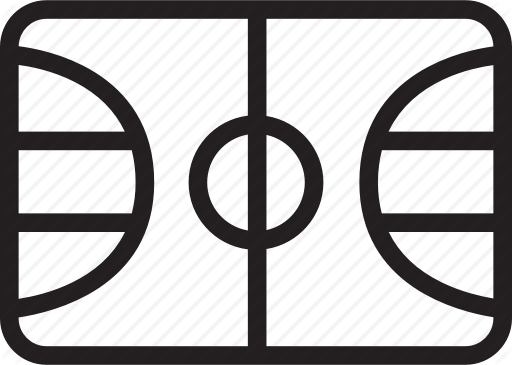 512x365 Basketball, Court Icon