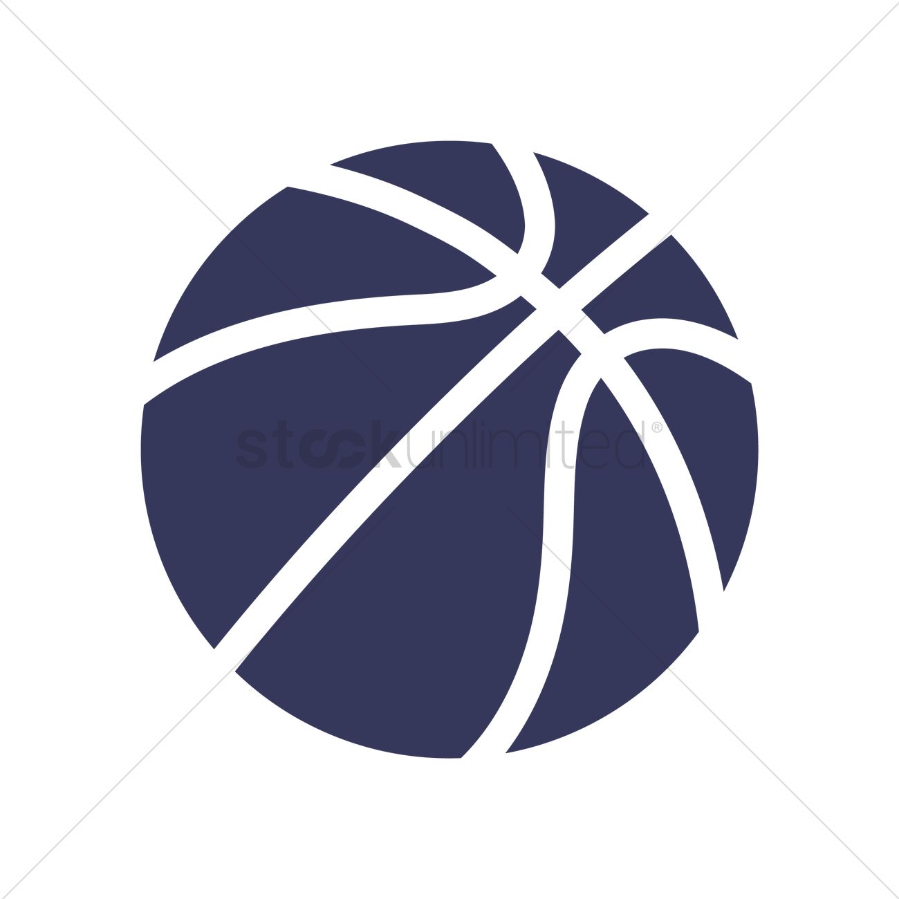 1300x1300 Basketball Icon Vector Image