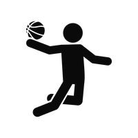 200x200 Basketball Player Icon