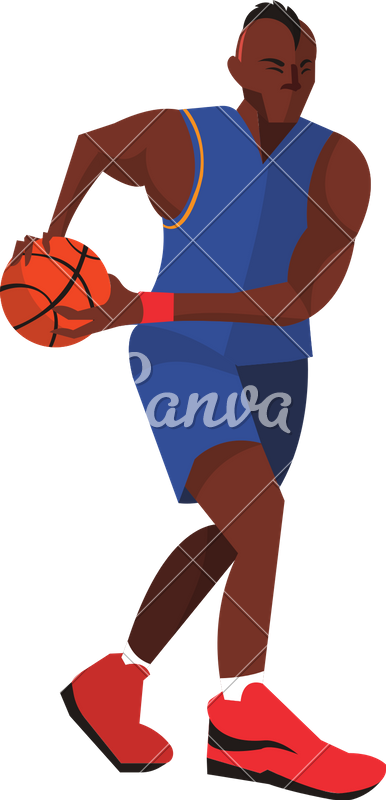 386x800 Basketball Player Icon