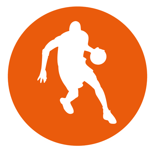 512x512 Basketball Player Circle Icon