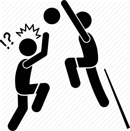 505x512 Basketball, Block, Jumping, Player Icon