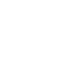 256x256 White Bass Clef Icon