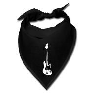 190x190 Bass Guitar Icon Bassist Bass Player Bandana Spreadshirt