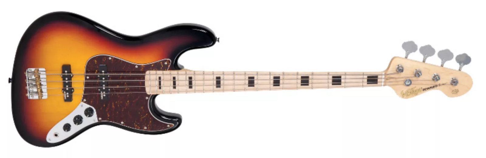 1600x520 New! Vintage Brand Icon Electric Bass Guitar