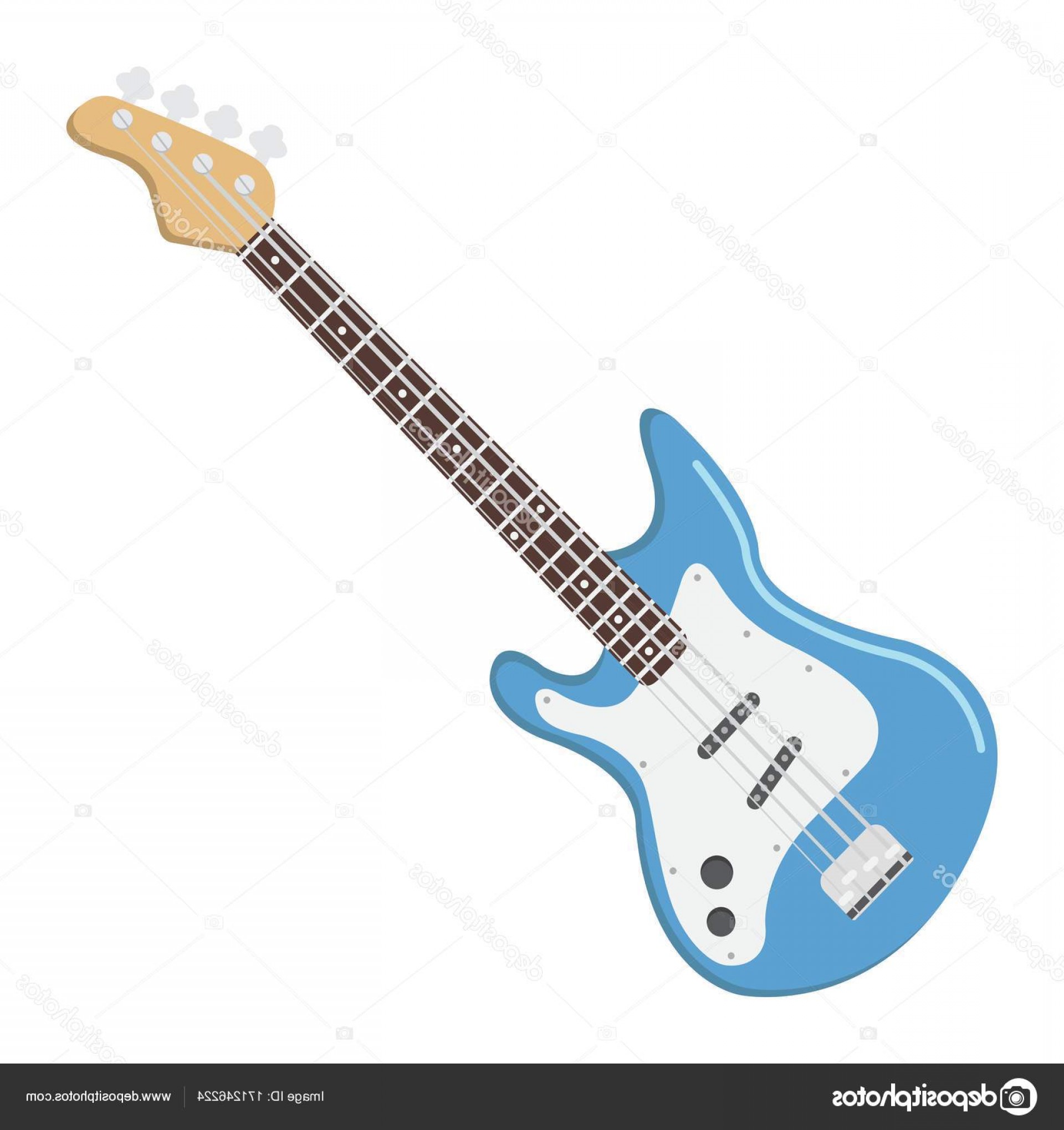1920x2040 Stock Illustration Bass Guitar Flat Icon Music Soidergi
