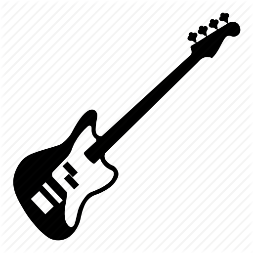 512x512 Bass, Electric, Guitar, Instrument, Jaguar, Music, Musical Icon