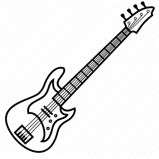 512x512 Bass, Electric, Guitar, Instrument, Musical Icon