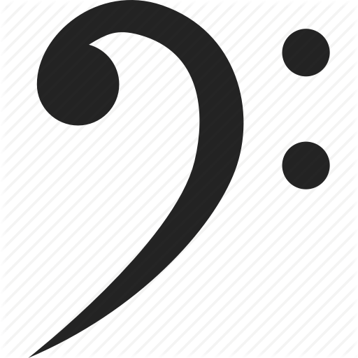 512x512 Bass, Key, Music, Sheet Music Icon