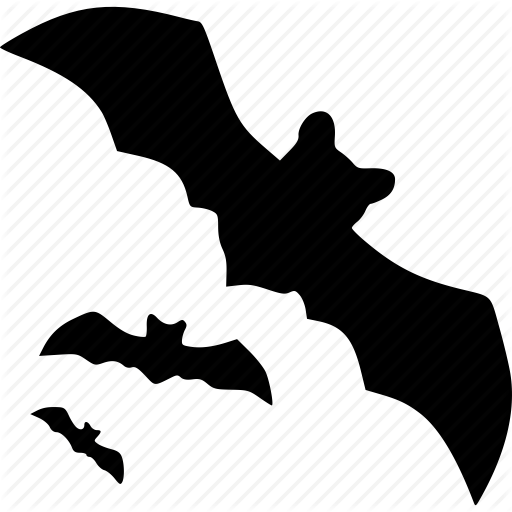512x512 Bat Flight, Bats, Fly, Halloween Night, Terror, Wing Icon