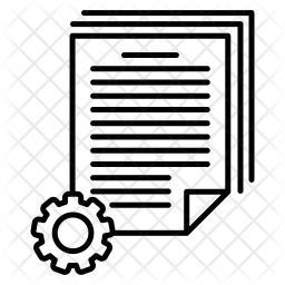 Batch Processing Icon Of Line Style 256x256 Batch Processing Icon Of Line Style