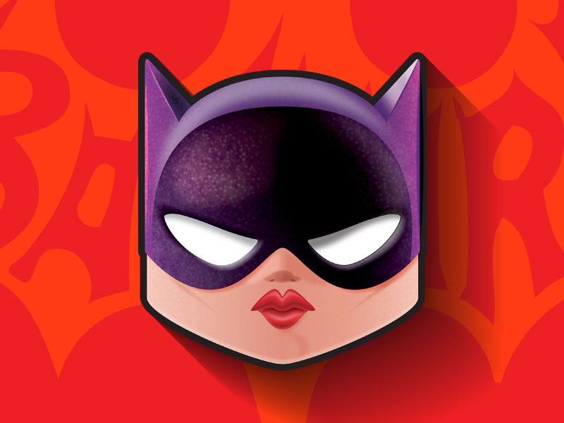 Batgirl Icon at Vectorified.com | Collection of Batgirl Icon free for