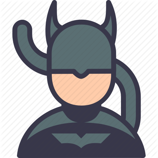 512x512 Avatar, Batgirl, Batman, Character, Comic, Supergirl, Superhero Icon