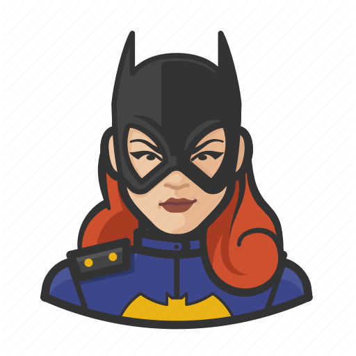 512x512 Avatar, Batgirl, Comic, Superhero, User Icon