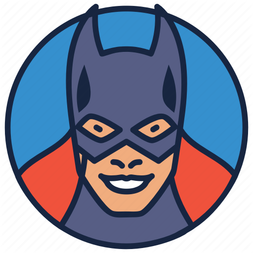 512x512 Batgirl, Batwoman, Cartoon Character, Female Vampire, Superhero Icon