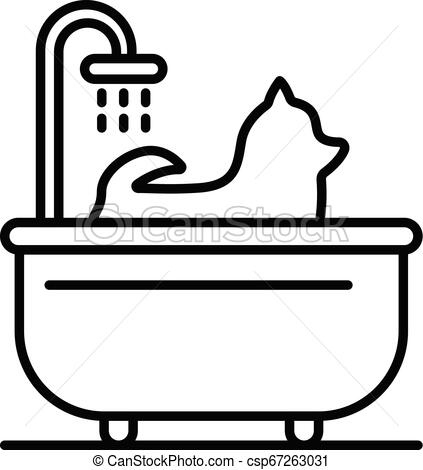 Dog Take A Bath Icon, Outline Style Dog Take A Bath Icon Outline 423x470 Dog Take A Bath Icon, Outline Style Dog Take A Bath Icon Outline