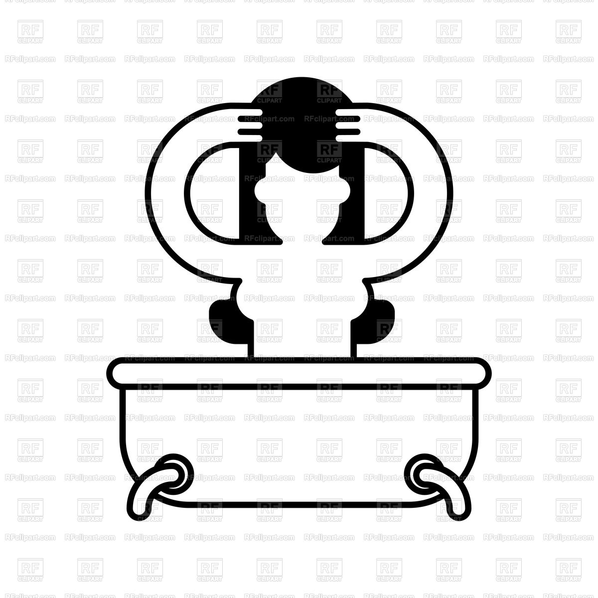 Girl In Bath Icon Vector Image Of People Maryvalery 1200x1200 Girl In Bath Icon Vector Image Of People Maryvalery