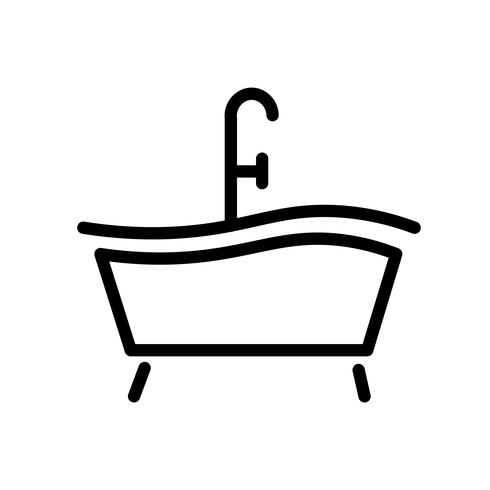490x490 Bath Tub Icon Vector