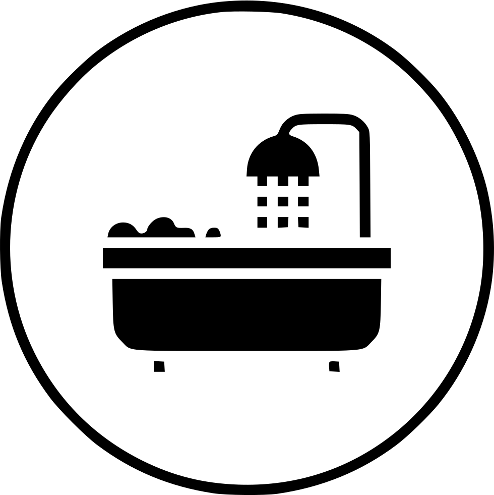 980x981 Shower Bath Bathing Tub Bathroom Hotel Room Png Icon Free