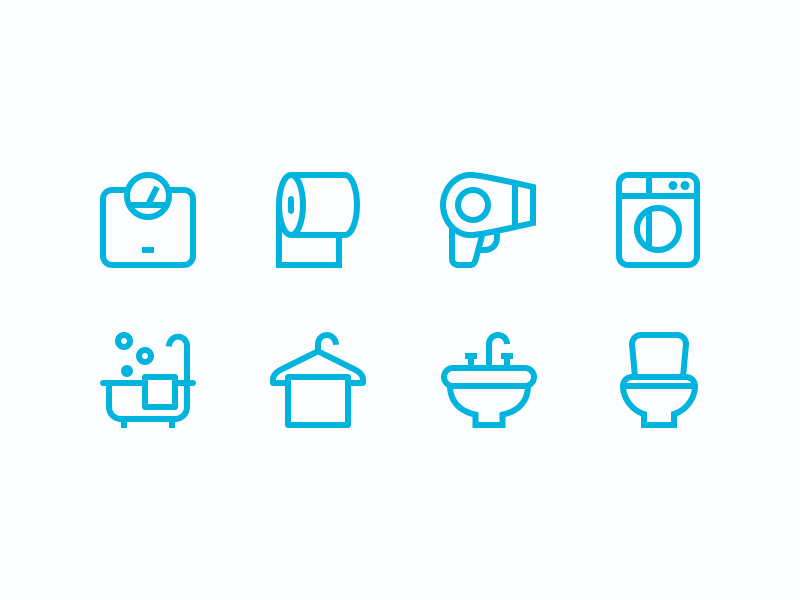 800x600 Bathroom Icons Icon Design Toilet Icon, Doodle Icon, Paper Logo