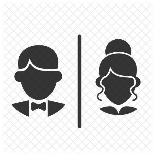 512x512 Bathroom Icon Of Glyph Style