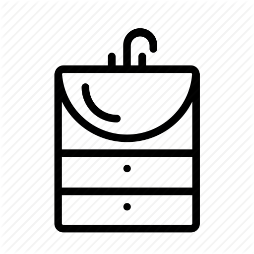 Bathroom, Household, Lavatory, Sink Icon 512x512 Bathroom, Household, Lavatory, Sink Icon