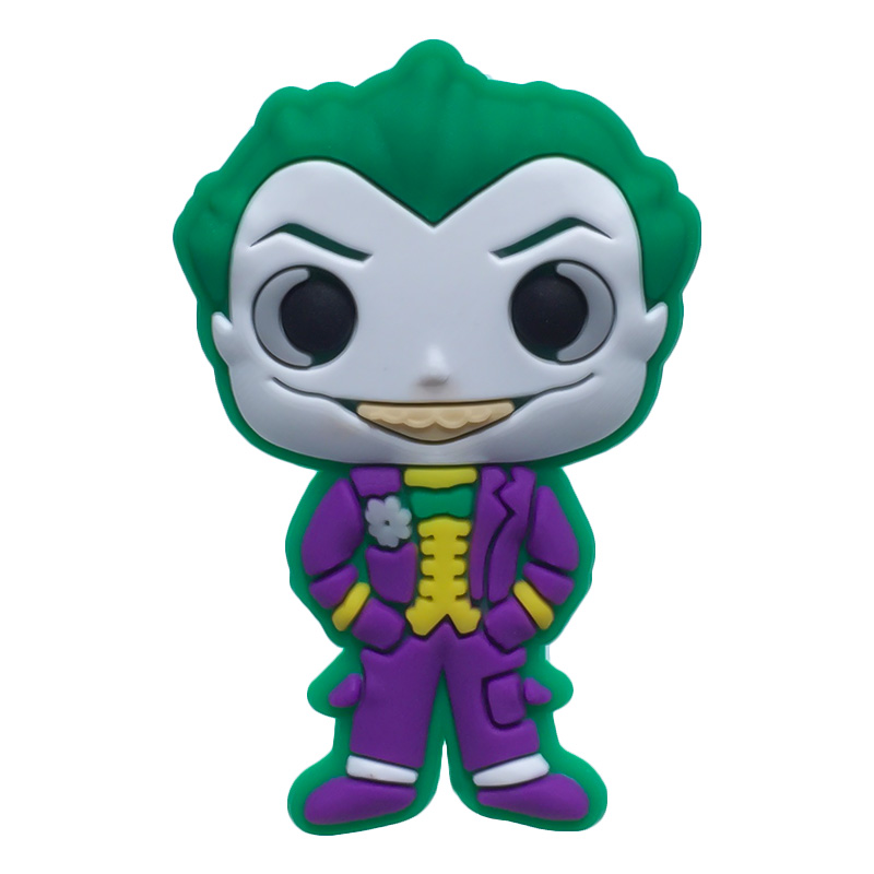 800x800 Pvc Brooches Cartoon Figure Batman Arkham Asylum Icons Pins