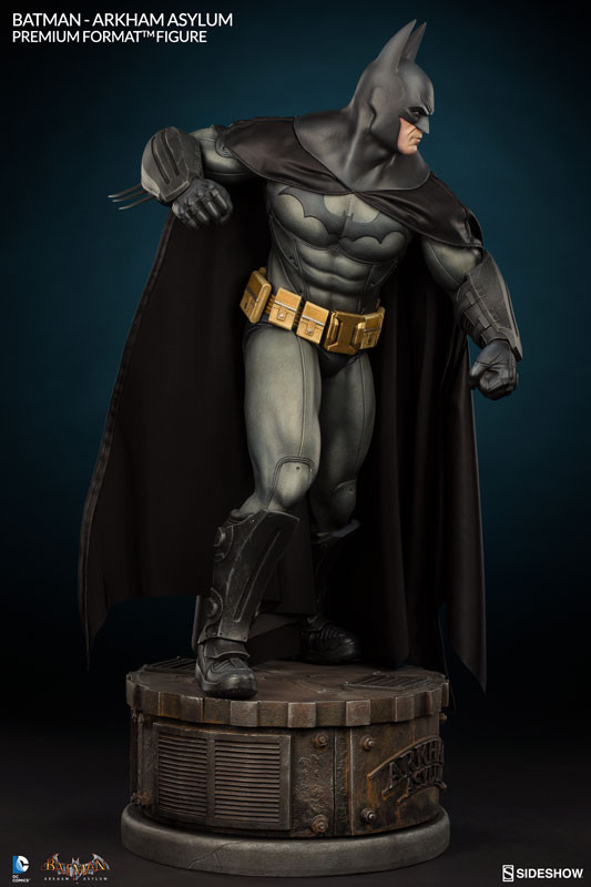 533x800 Batman Arkham Asylum Batman Premium Format Statue Sideshow