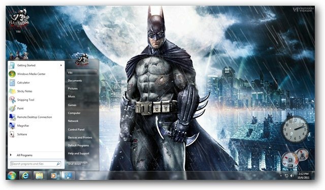 640x374 Windows Themes Batman