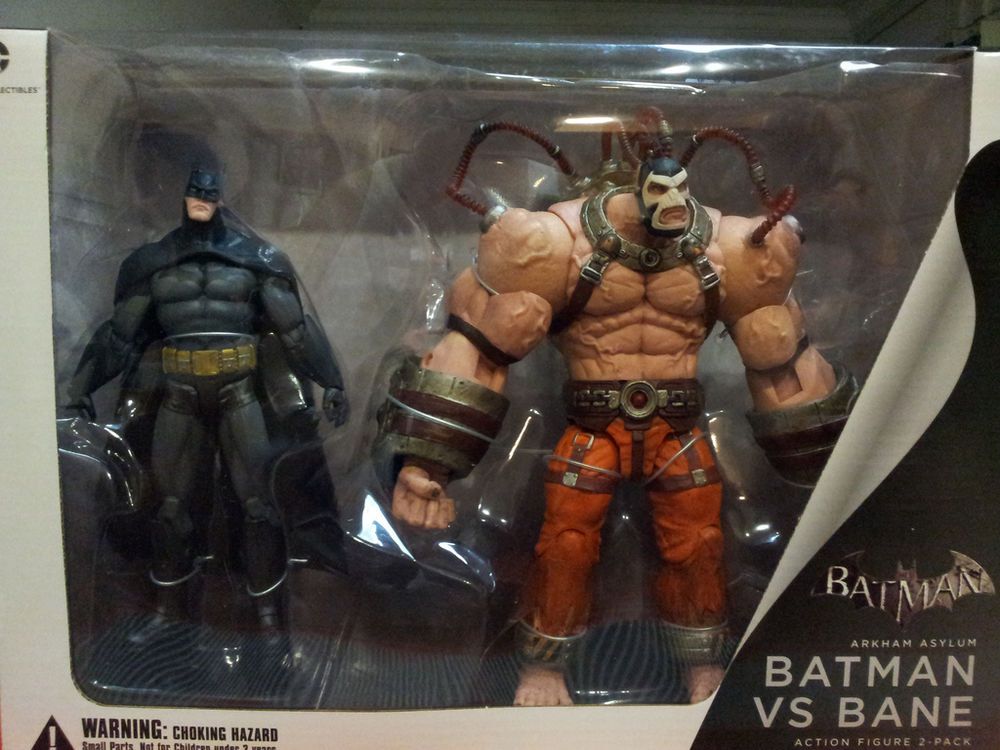 1000x750 Batman Arkham City Batman Vs Bane Pack Action Figures Ebay