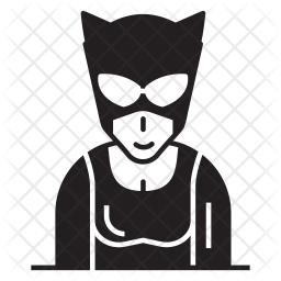 256x256 Avatar Icon Of Glyph Style