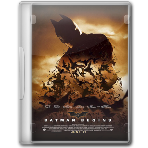512x512 Batman Begins Icon Batman Movie Dvd Iconset Manueek