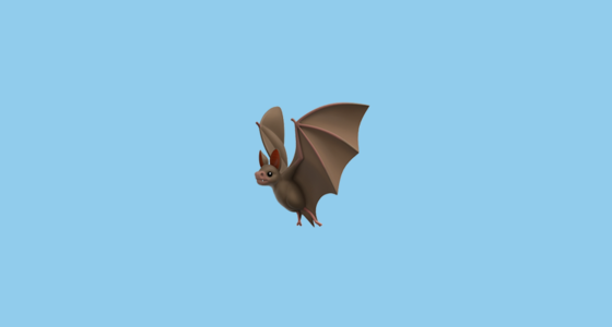 560x300 Bat Emoji