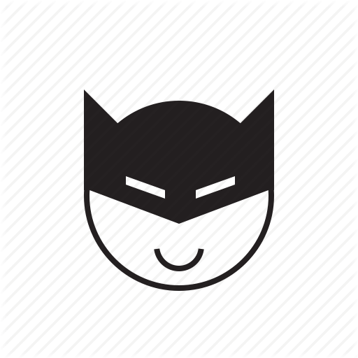 512x512 Batman, Emoticon, Face, Hero, Smiley, Superhero Icon