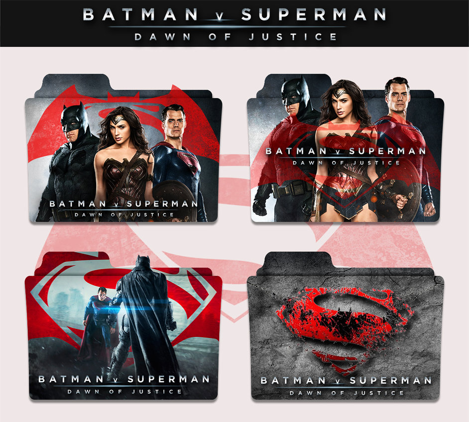 942x848 Batman Vs Superman Folder Icon Galerie D'images