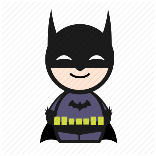 512x512 Batman, Cartoon, Hero, Super, Superhero Icon