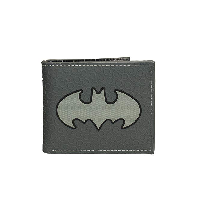 Dc Comics Batman Icon Textured Rubber Bifold Wallet 679x679 Dc Comics Batman Icon Textured Rubber Bifold Wallet