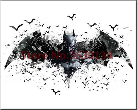 463x373 Diy Diamond Painting Cross Stitch Batman Icon Full Diamond