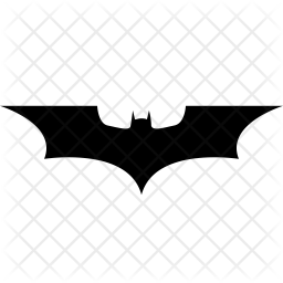 256x256 Batman Icon Of Line Style