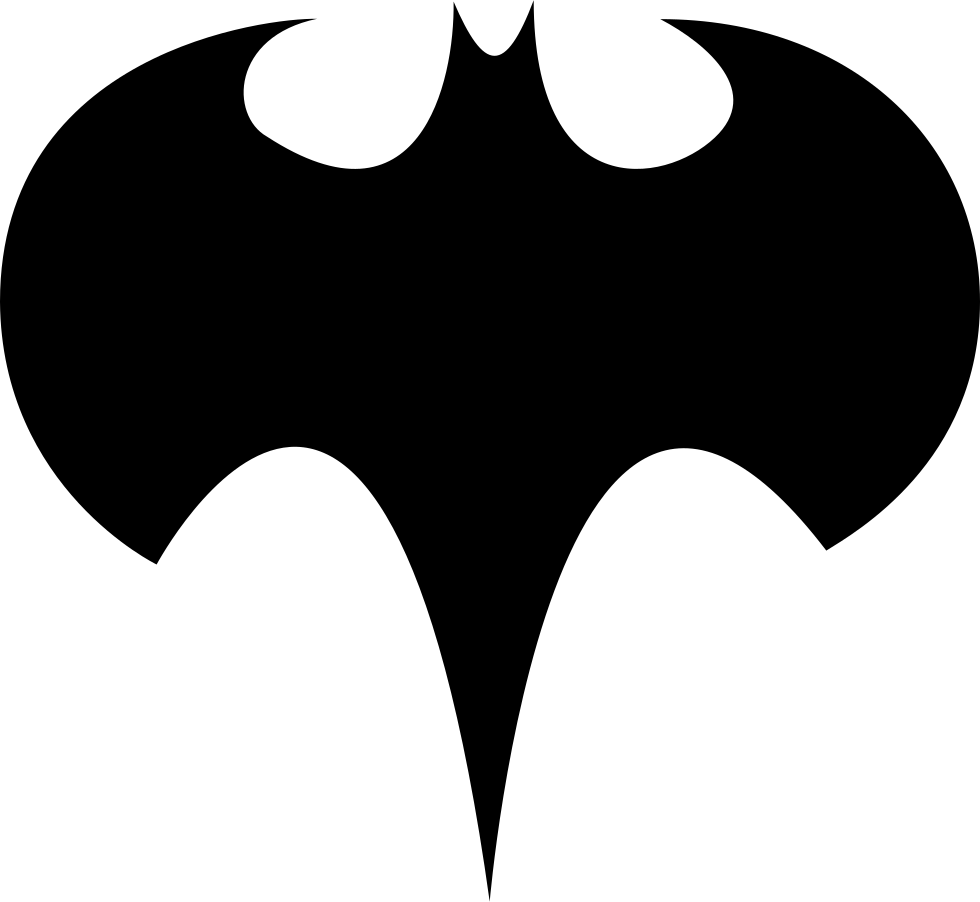 980x902 Batman Logo Silhouette Png Icon Free Download