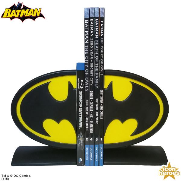 600x600 Dc Comics Batman Logo Bookends Icon Heroes