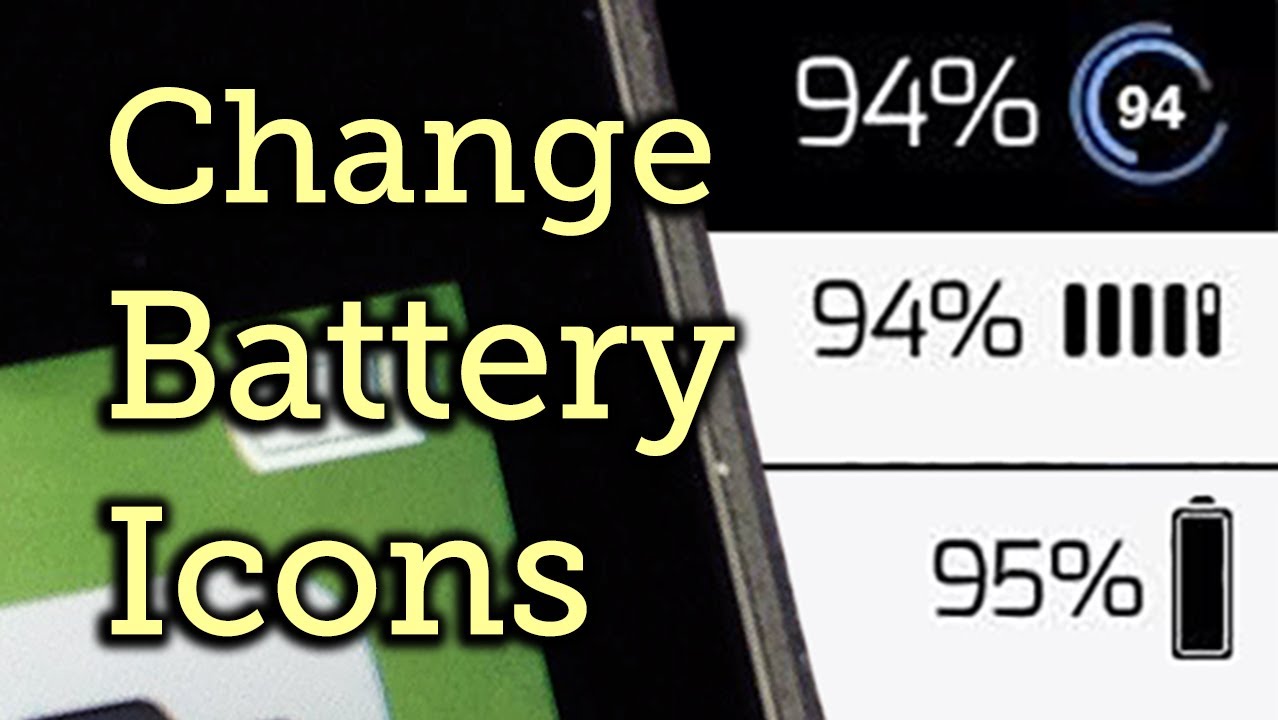 1278x720 Change The Boring Battery Icon In The Status Bar To Something