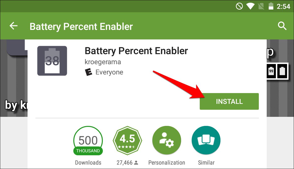 1195x690 How To Show Android's Battery Percentage In The Menu Bar