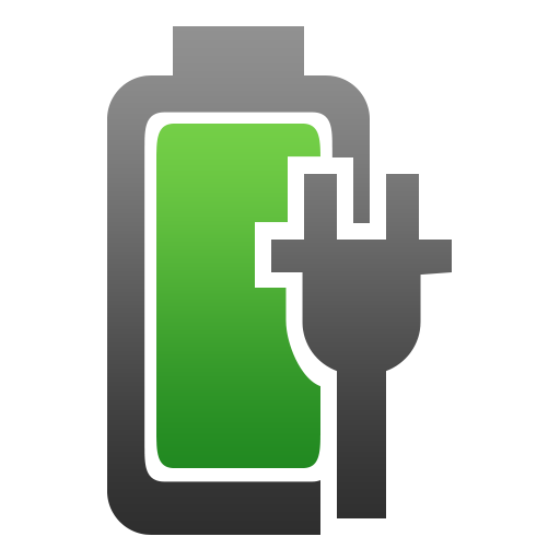 512x512 Plugged, Charged, Battery, Charging Icon
