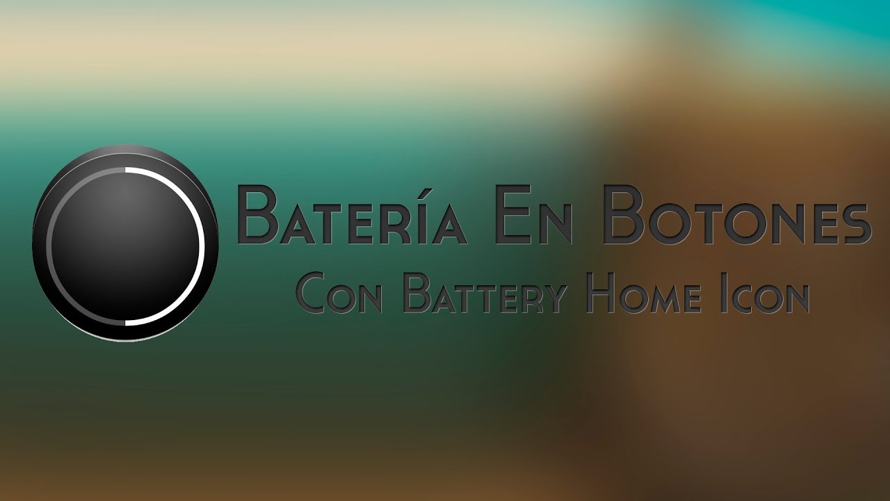1280x720 Battery Home Icon